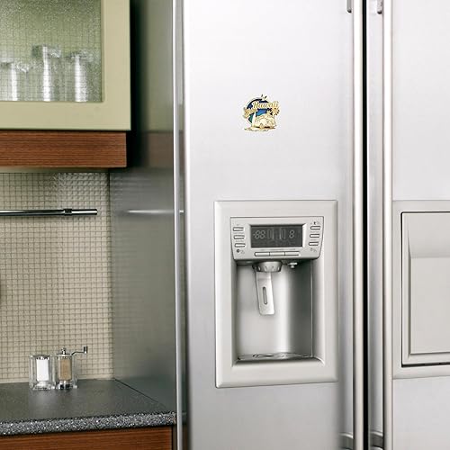 Miniatura 6 de Imán de madera para nevera de Hawaii, detalles de corte láser para furgonetas y palmeras, accesorio magnético de recuerdo de vacaciones, 2.5 pulgadas