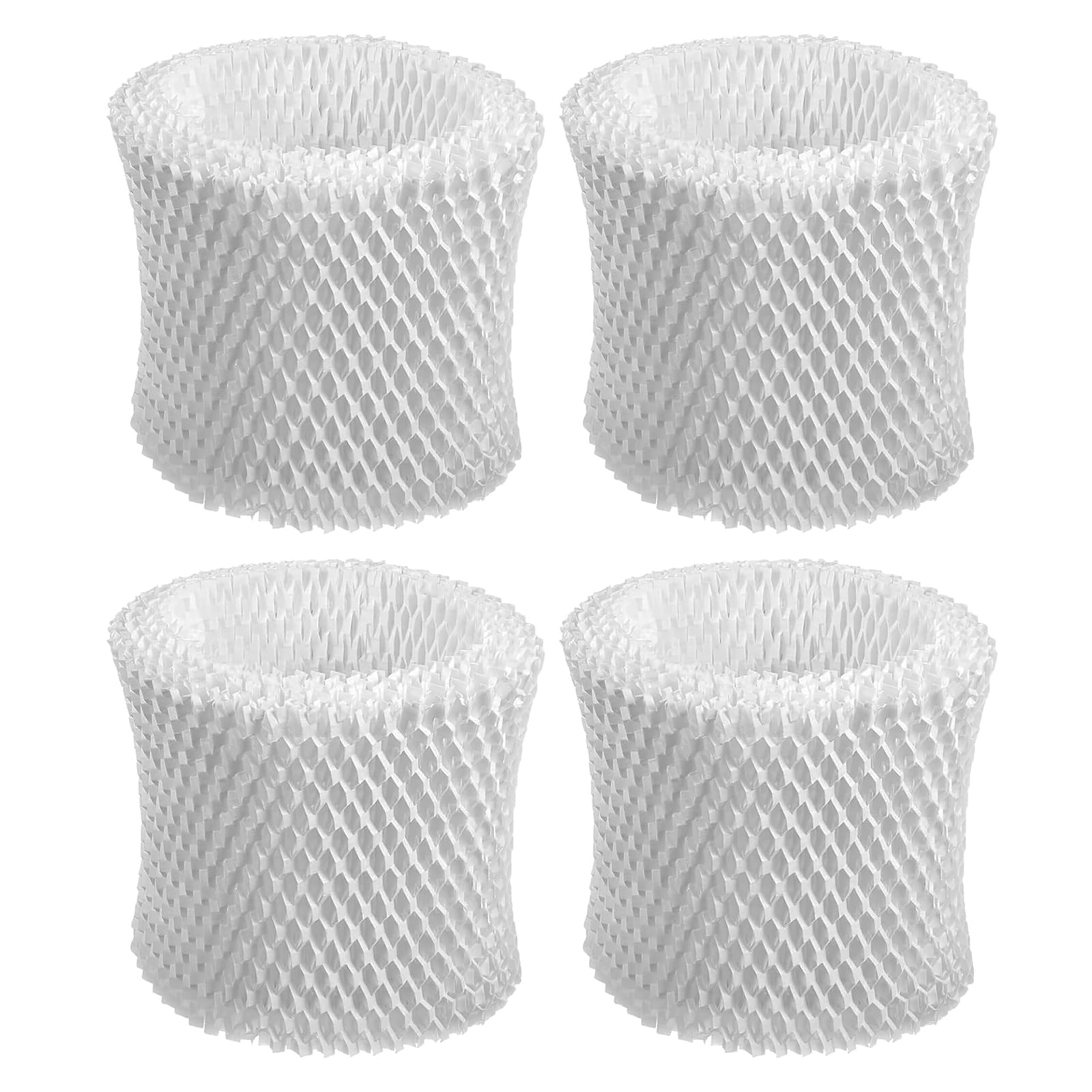 Spares2go White Wicking Filter For Honeywell Hcm 350 540 630 645 650 710 1000 Wf2 Humidifier (Pack Of 4)