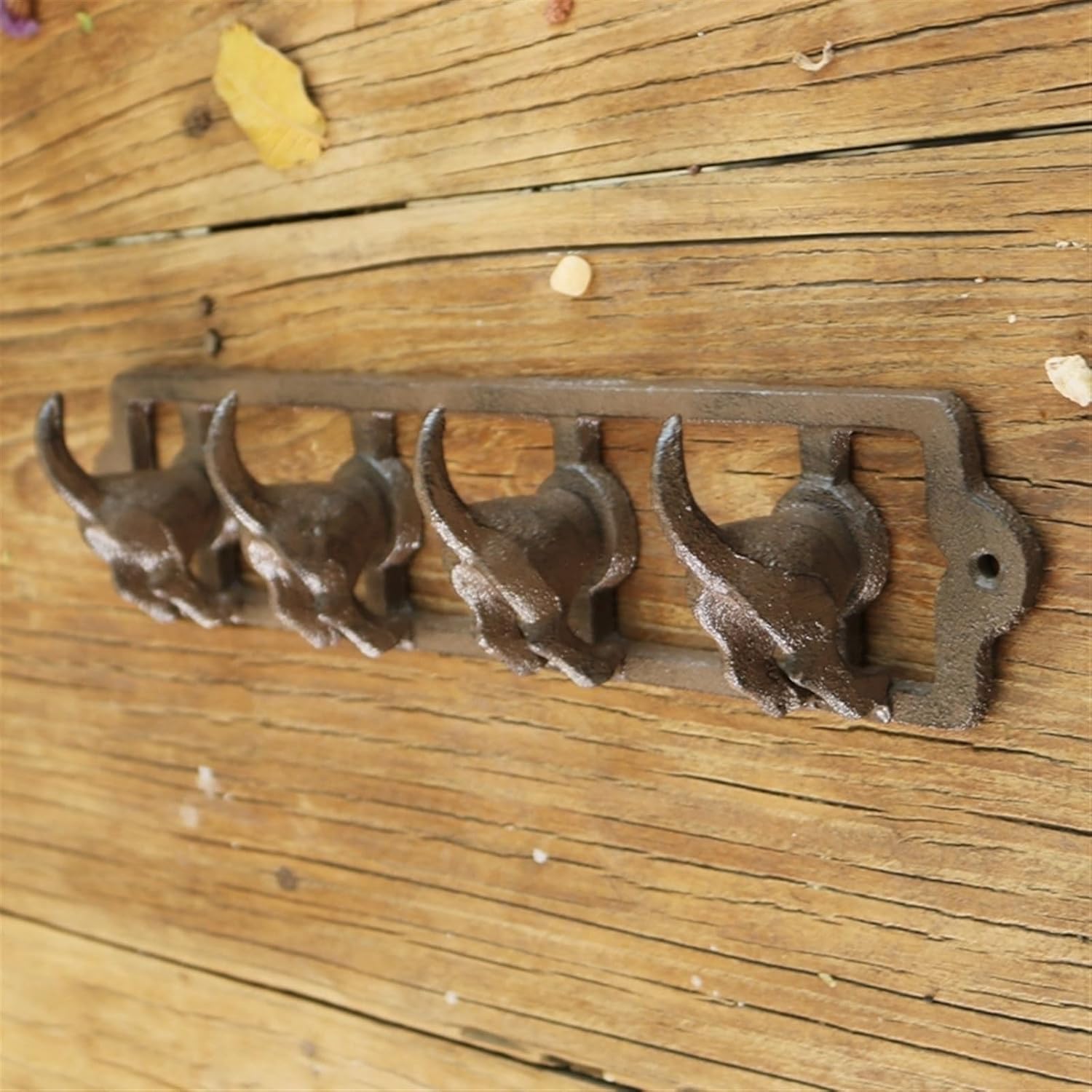 Decorative Hook Cast Iron Hooks, Coat, Dog Tail Decorative, Wall