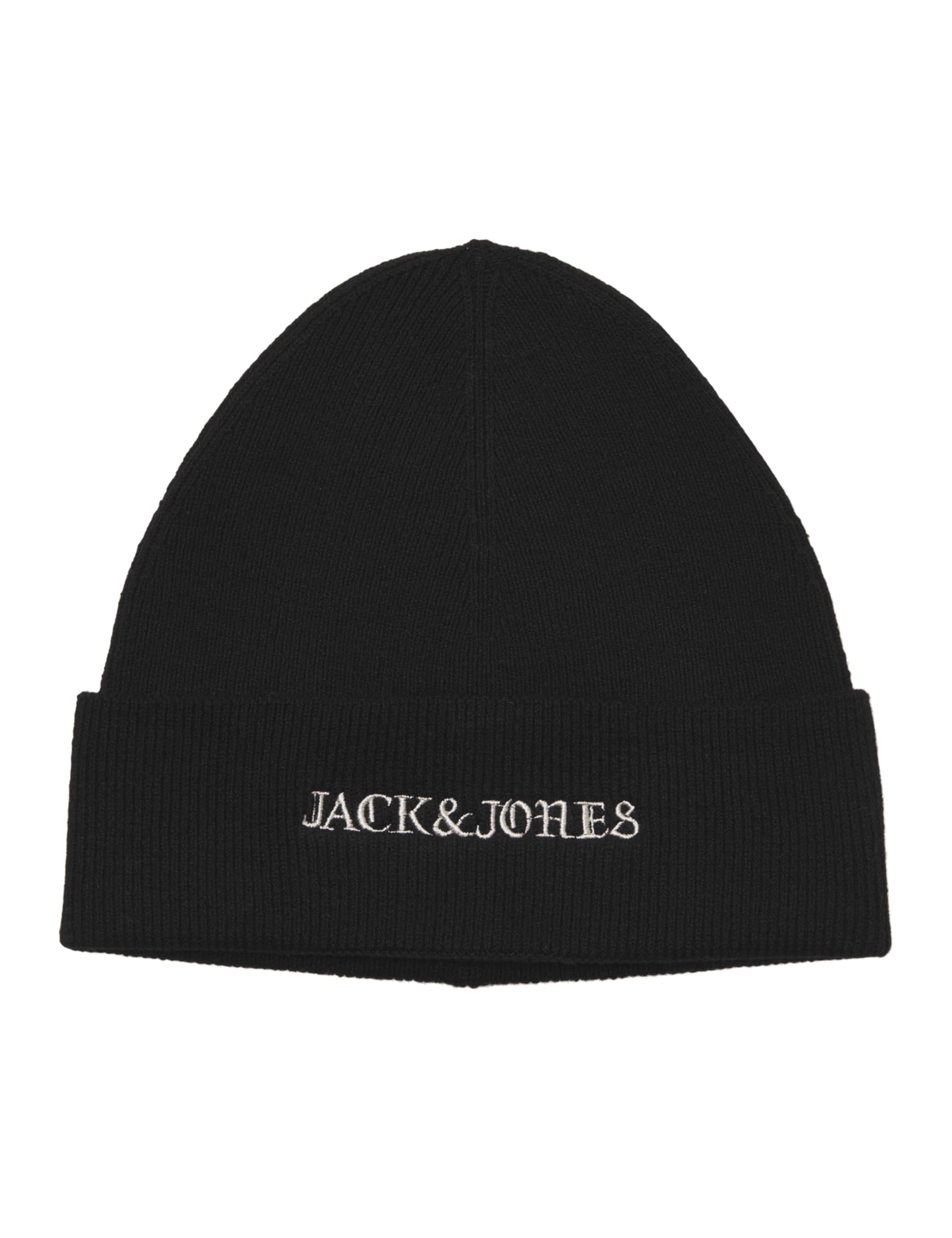 JACK & JONES Jacbrooks Beanie Jnr, Black, S-M