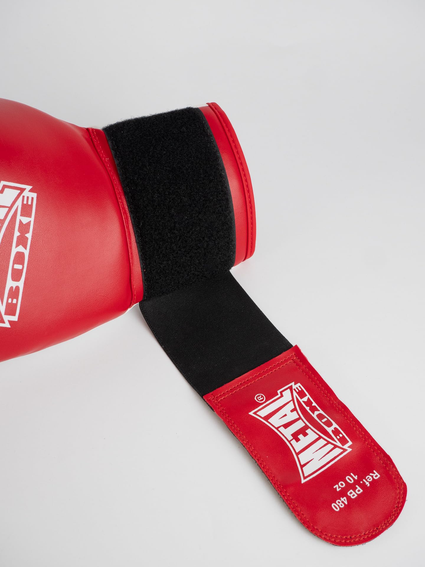 Metal Boxe Boxing Gloves red red Size:6 oz, red - red - Image 4