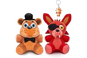 FNAF Plushies Set: Freddy Fazbear and Foxy - A Collector's Dream