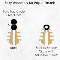 Vista 21 de Big Dot of Happiness 30 Piece Hello College - Graduation Party Pennant Triangle Banner