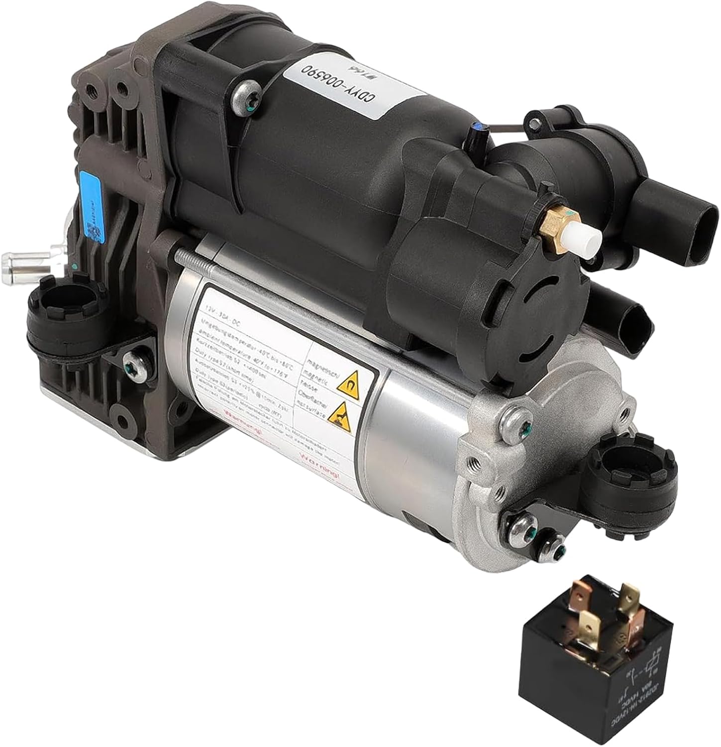 PAROD Air Suspension Compressor Pump Fit for 2013-2015 Mercedes-Benz GL350/GL450/GL550/GL63 AMG,2012-2015 ML350/ML550/ML63 AMG, 2015 ML250/ML400, 2013-2014 ML500, 2014-2015 GL500 Replace#1663200104