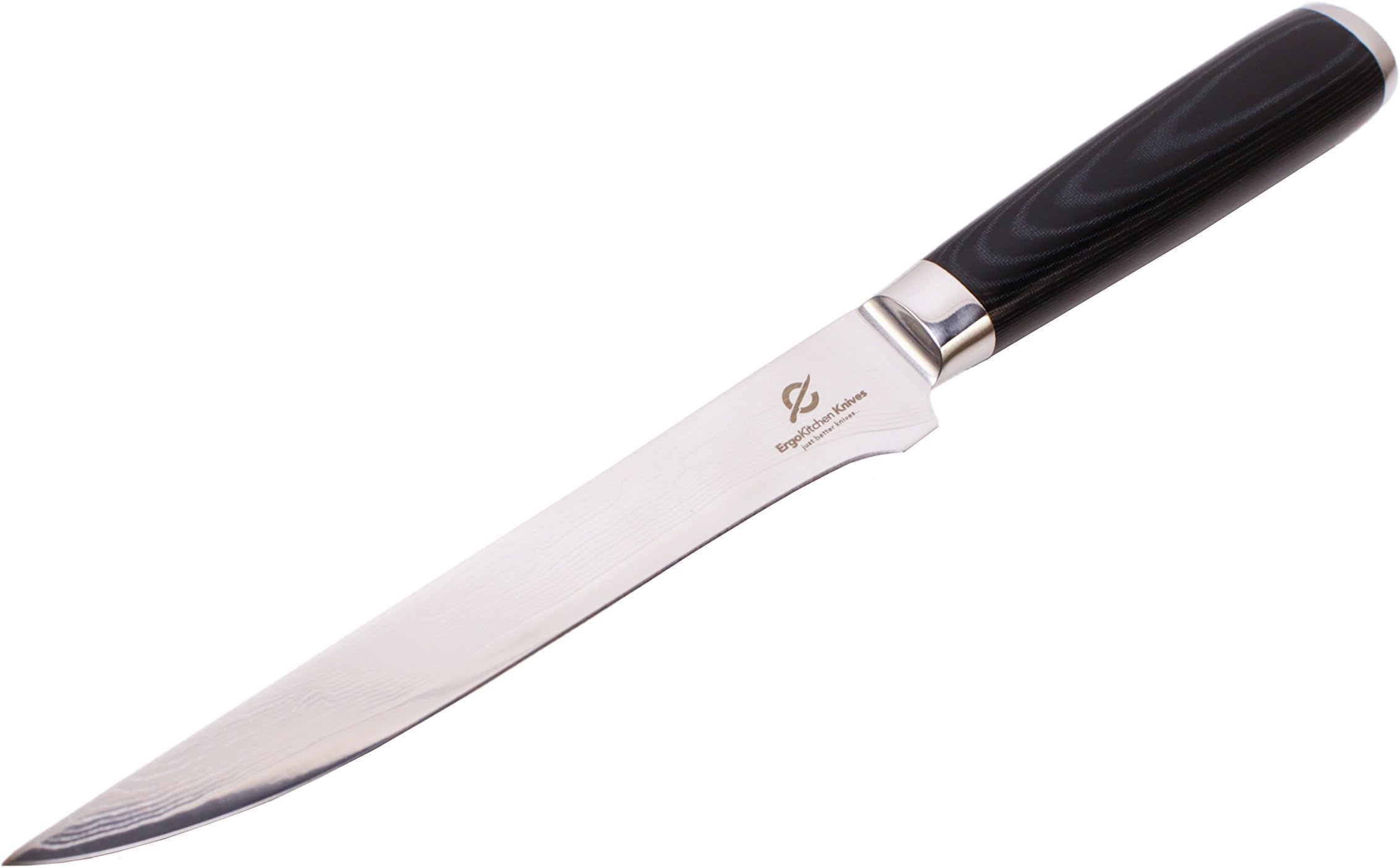 Chef Knife - Luxury 67 Layer Damascus Steel Professional Chef Knives Set by Ergo Kitchen Knives (5.5 Inch Boning Knife)
