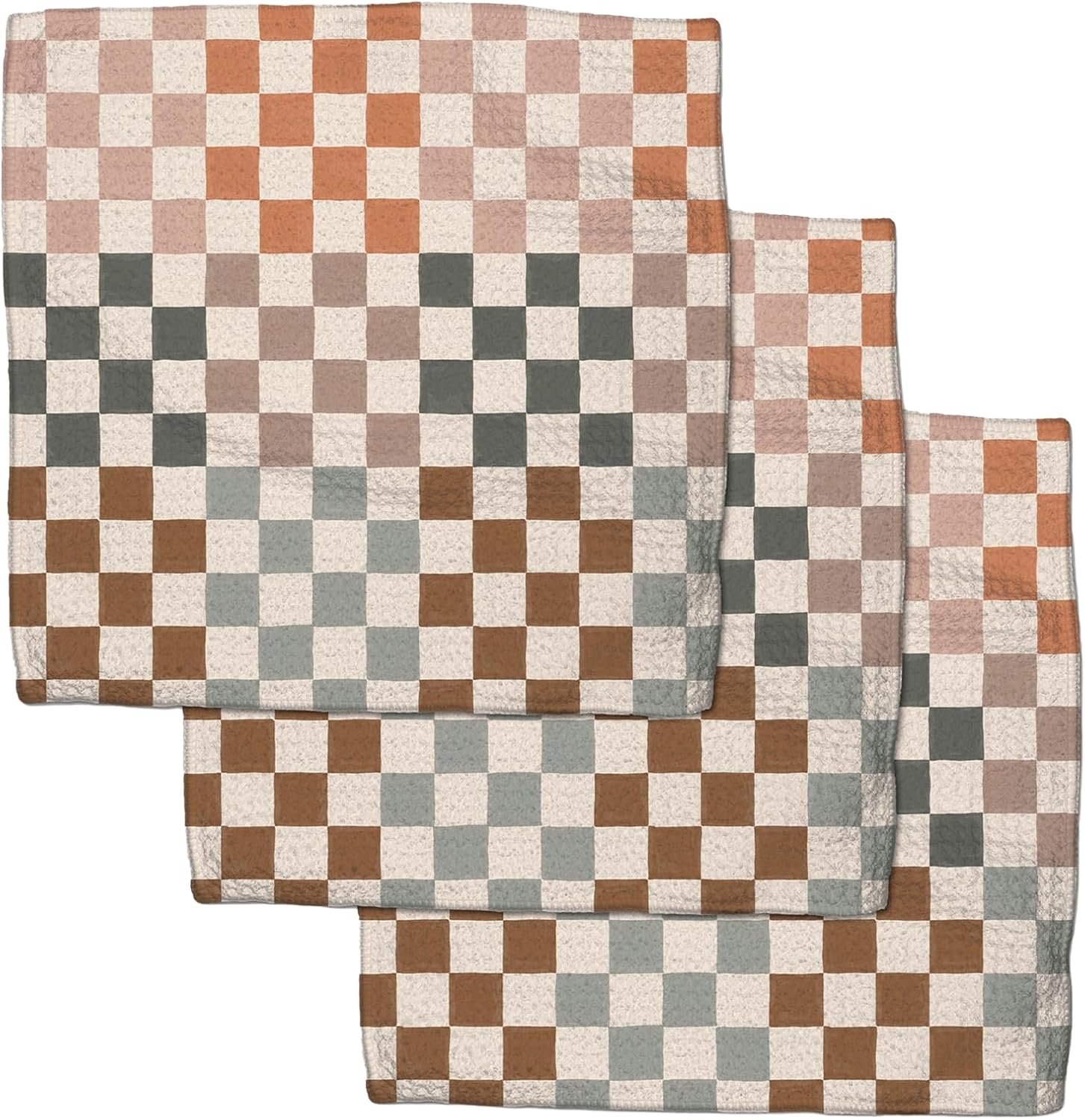 GEOMETRY Kitchen Dish Cloths Quick Dry Dishcloths for