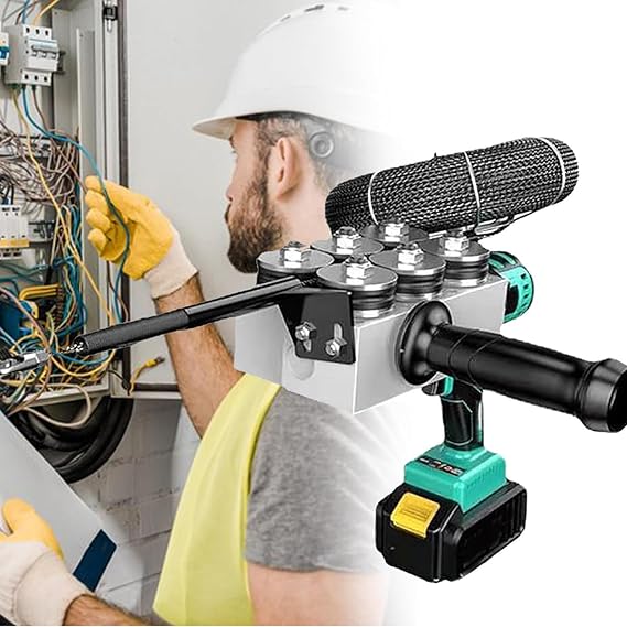 Fish Tape,Electrical Wire Puller,Automatic Wire Stringing Machine,40m/Min Cordless Electric Stringing Wire Puller with 20000mah Lithium Battery,Portable Automatic Wire,1Battery