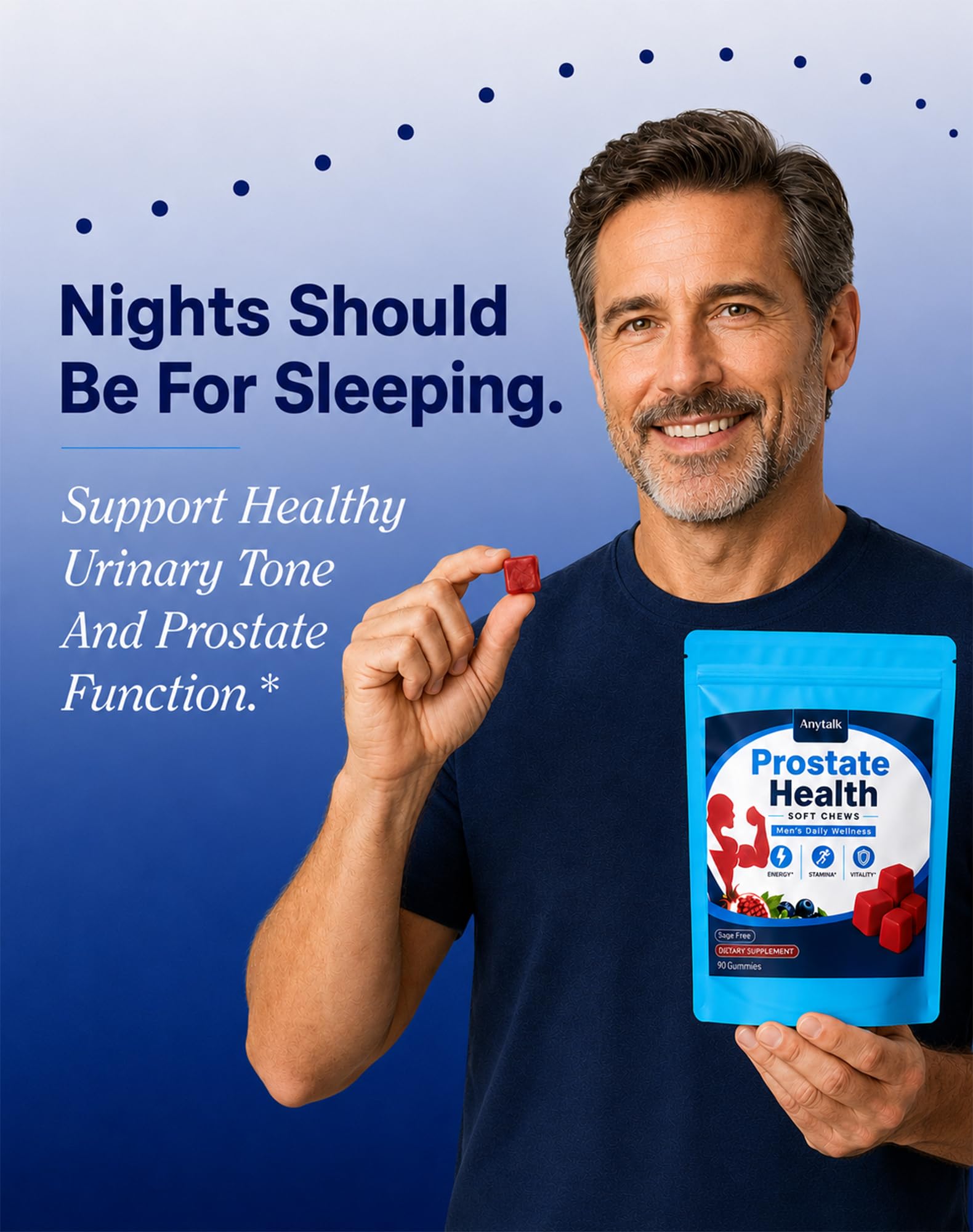 Prostate Health Supplements for Men, Raspberry Soft Chews, 90 Count — Amazon image 5