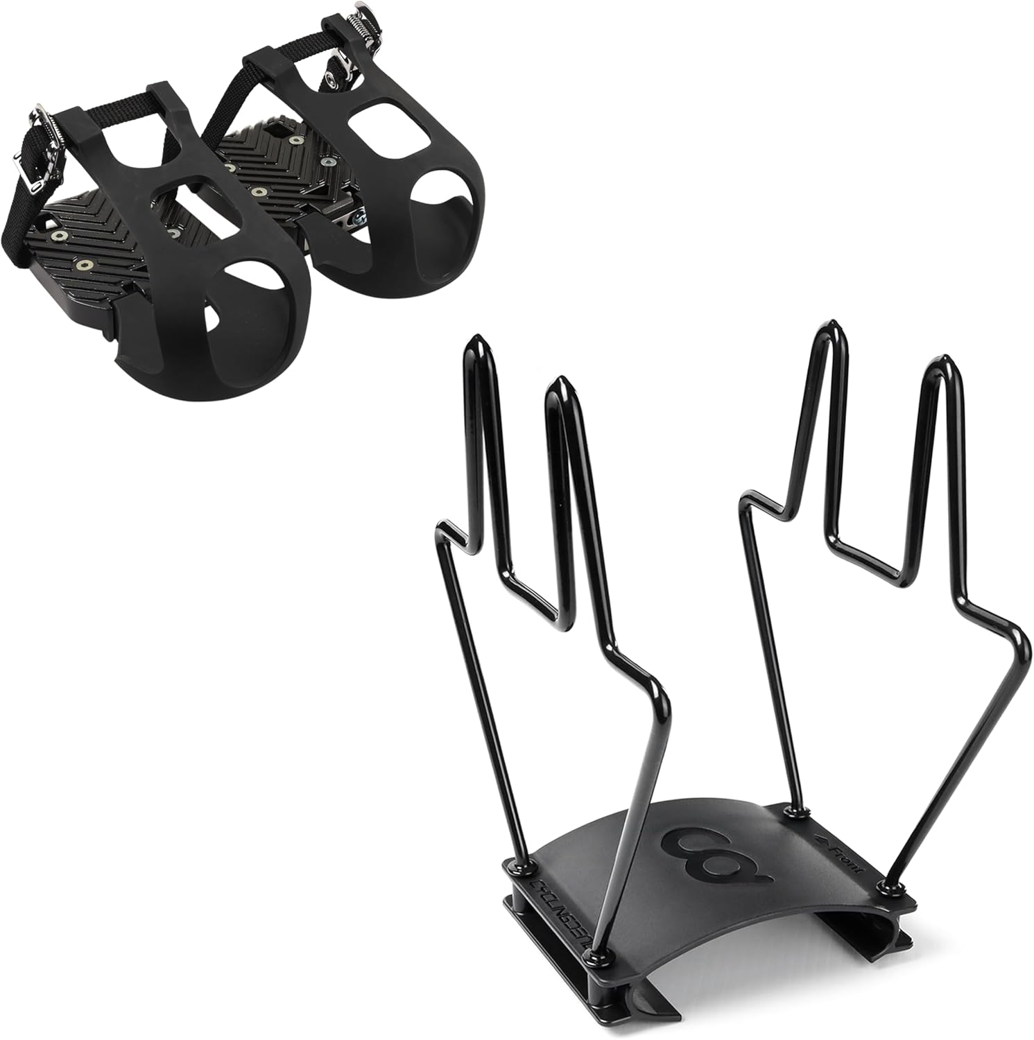 Amazon.com : CyclingDeal Toe Cage and Shoe Rack for Bike & Bike+ ...