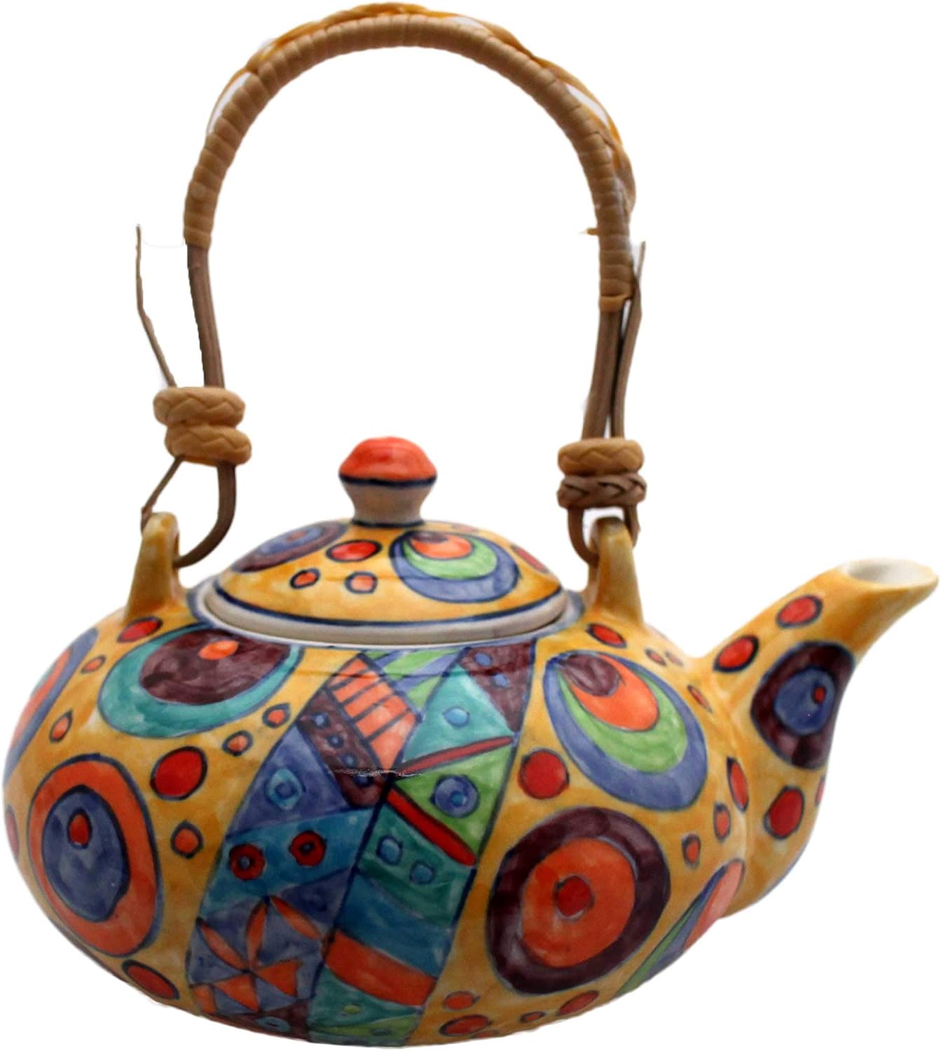 Teiera Gall&Zick Pudel - Ceramica Dipinta A Mano, Capacità 1 Litro