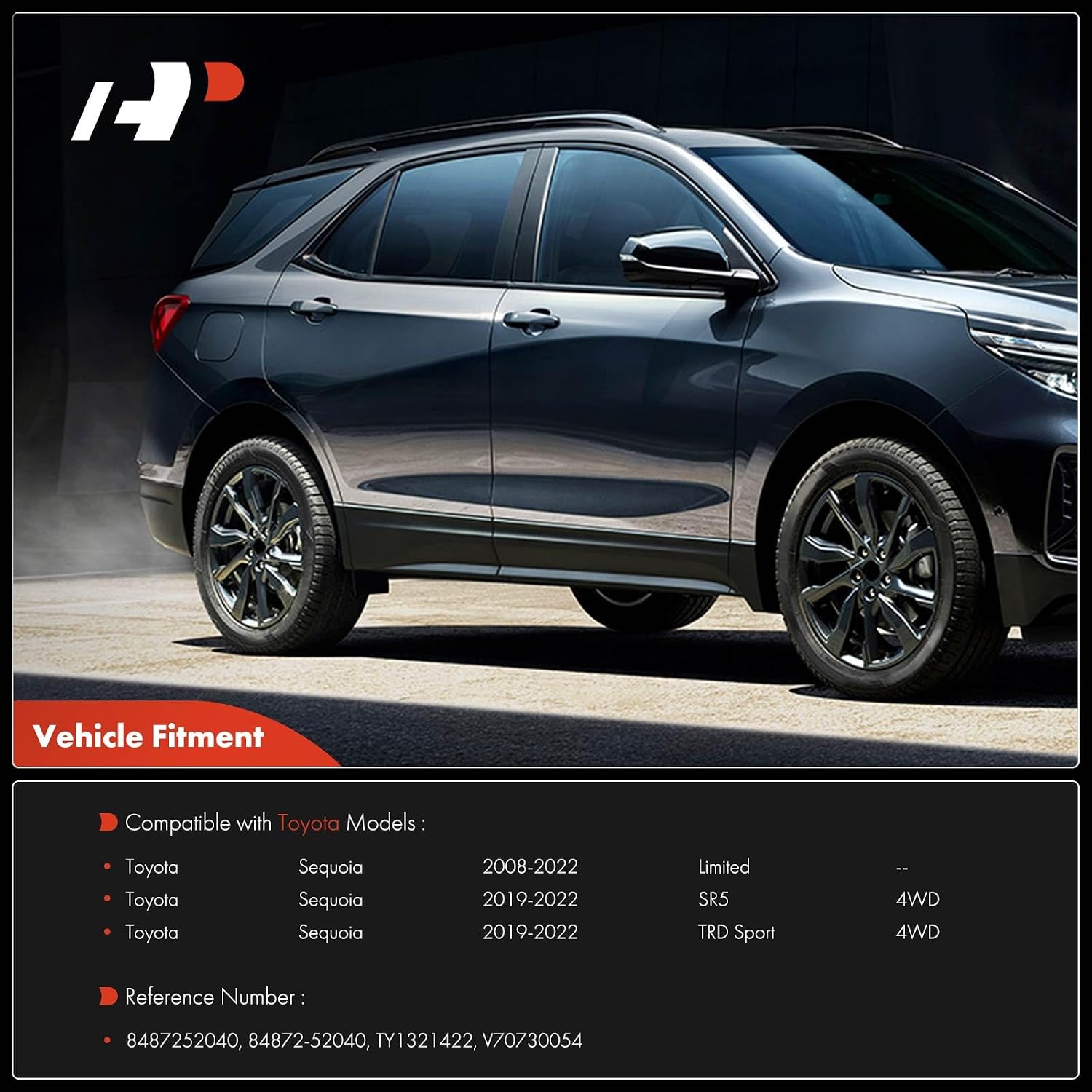 A-Premium Power Mirror Switch Compatible with Toyota