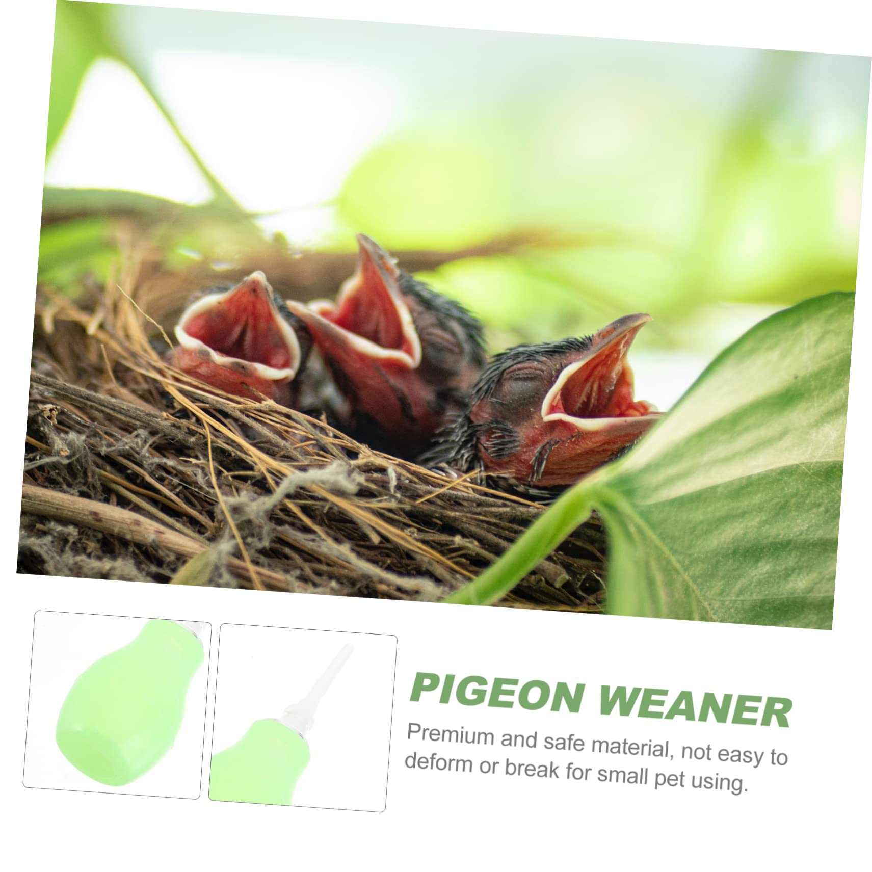 Happyyami Bird Weaning Tool Rehydration Device Pigeon Weaner Squab Feeding Accessory