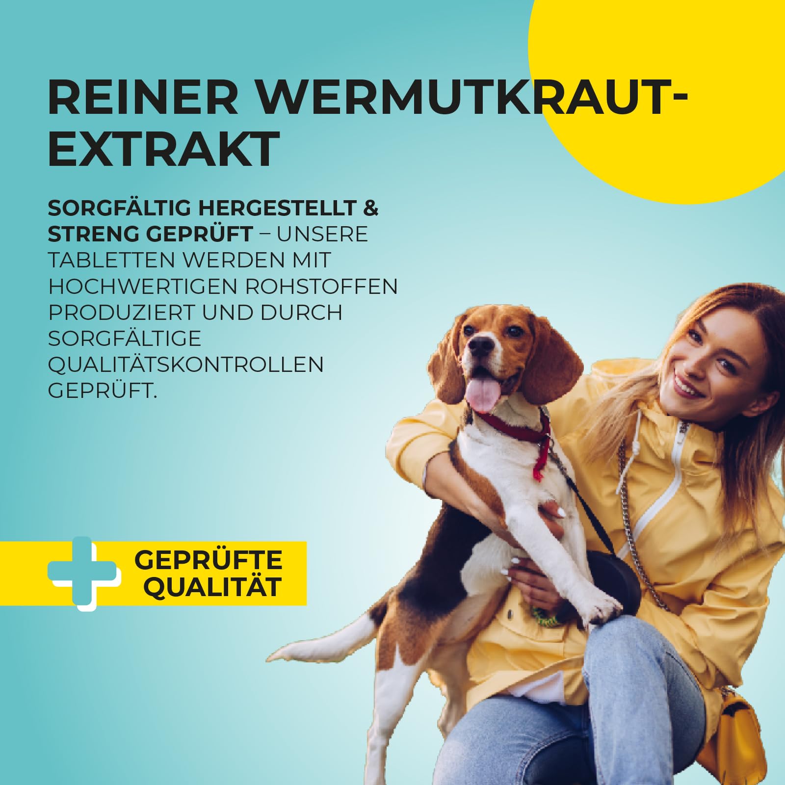WORMILEN – Wurmmittel sekundierend - Wormwood Extrakt Hund – Natürliche Formel für Hunde - Wurmkur Sekundierend - Ergänzungsfuttermittel für eine optimale Unterstützung - ohne Zusätze