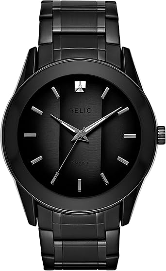 RELIC by Fossil Men's Rylan Stainless Steel and Diamond Accent Watch
