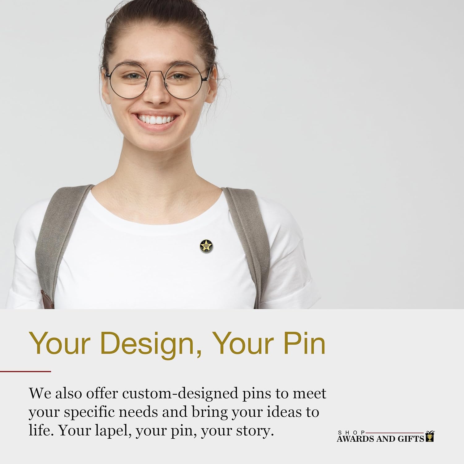 SHOP AWARDS AND GIFTS Star Performer Lapel Pins for Students, Appreciation, Reward, School, Employee Recognition, Bulk Pack of 12, Poly Bagged, 3/4 Inch - Image 5