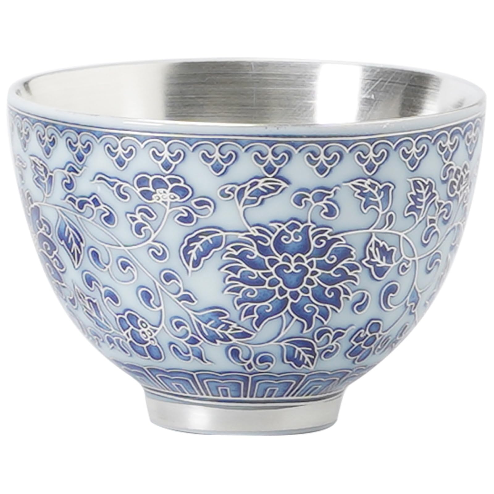 65 ml/56.7 g srebrna ceramiczna filiżanka do herbaty dom retro Kung Fu zestaw do herbaty krajowa fala filiżanka do herbaty [pudełko torba] -65 ml