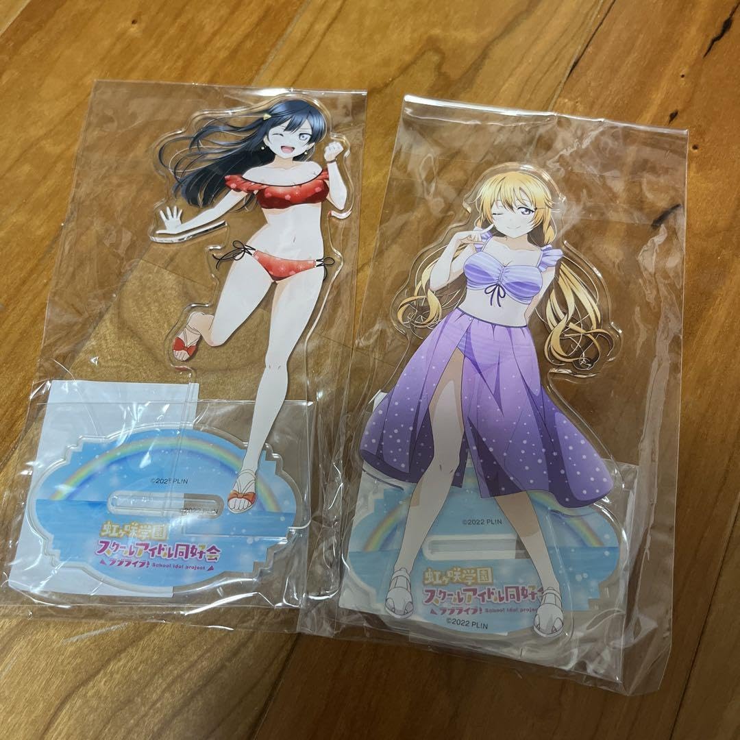 Amazon.co.jp: ラブライブ 虹ヶ咲学園 くじ引き堂 水着 アクリル