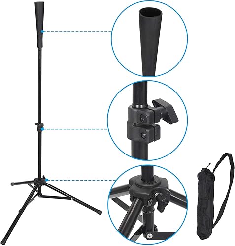 Miniatura 5 de ZENY Red de béisbol y softbol de 7 x 7 pies, combo de camiseta para bateo, lanzamiento, campaña, red de entrenamiento portátil