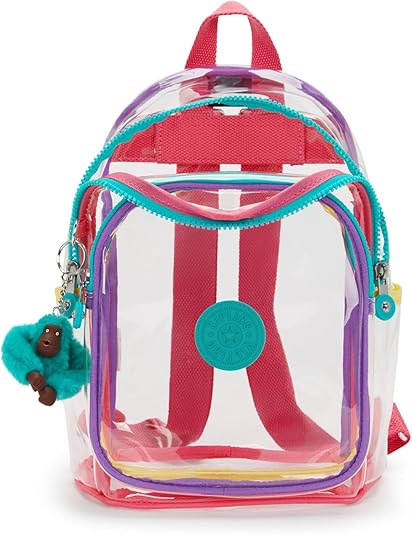 Clear Backpack Mochila Kipling Transparente Clear Transparent PVC