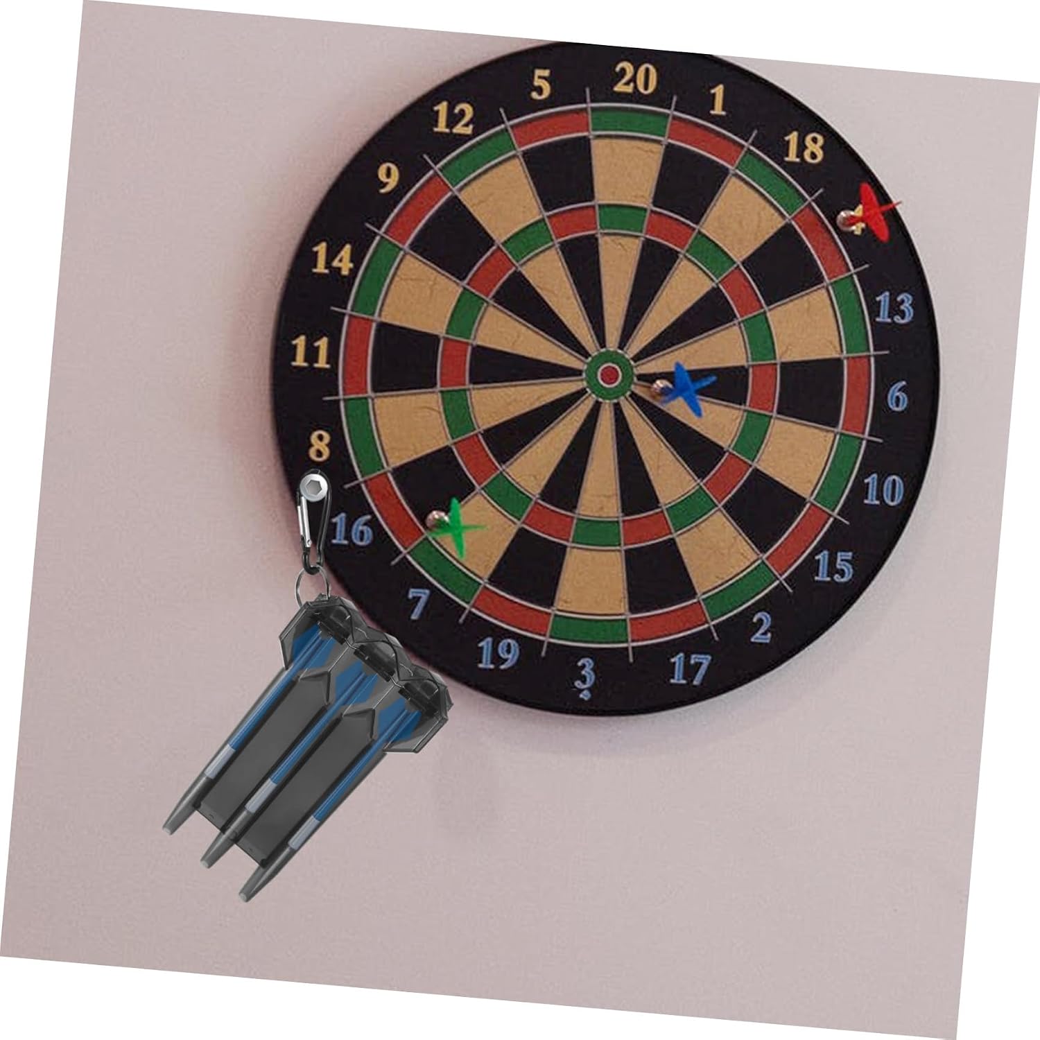 VANZACK Dart Organizer Case Lightweight Hardshell Box for Darts Supplies Sturdy Carrying Case