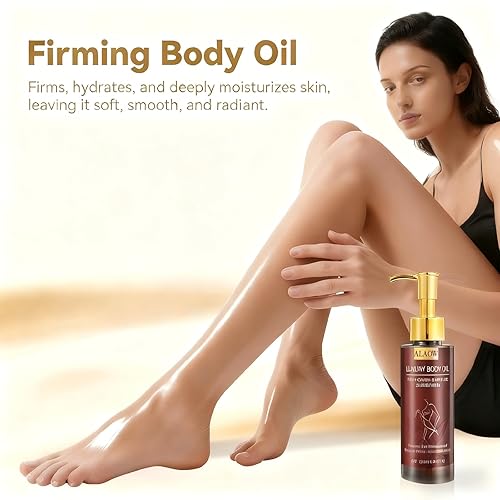 Miniatura 2 de Aceite corporal reafirmante natural para hidratación profunda y refuerzo de la piel, coco + vitamina E para tensar la piel, hidratación profunda y