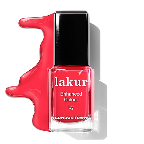 Miniatura 98 de LONDONTOWN Lakur Esmalte de uñas de color mejorado London Calling,Carga de los guardias,Cockney Glam,Doble la cubierta,Abajo a