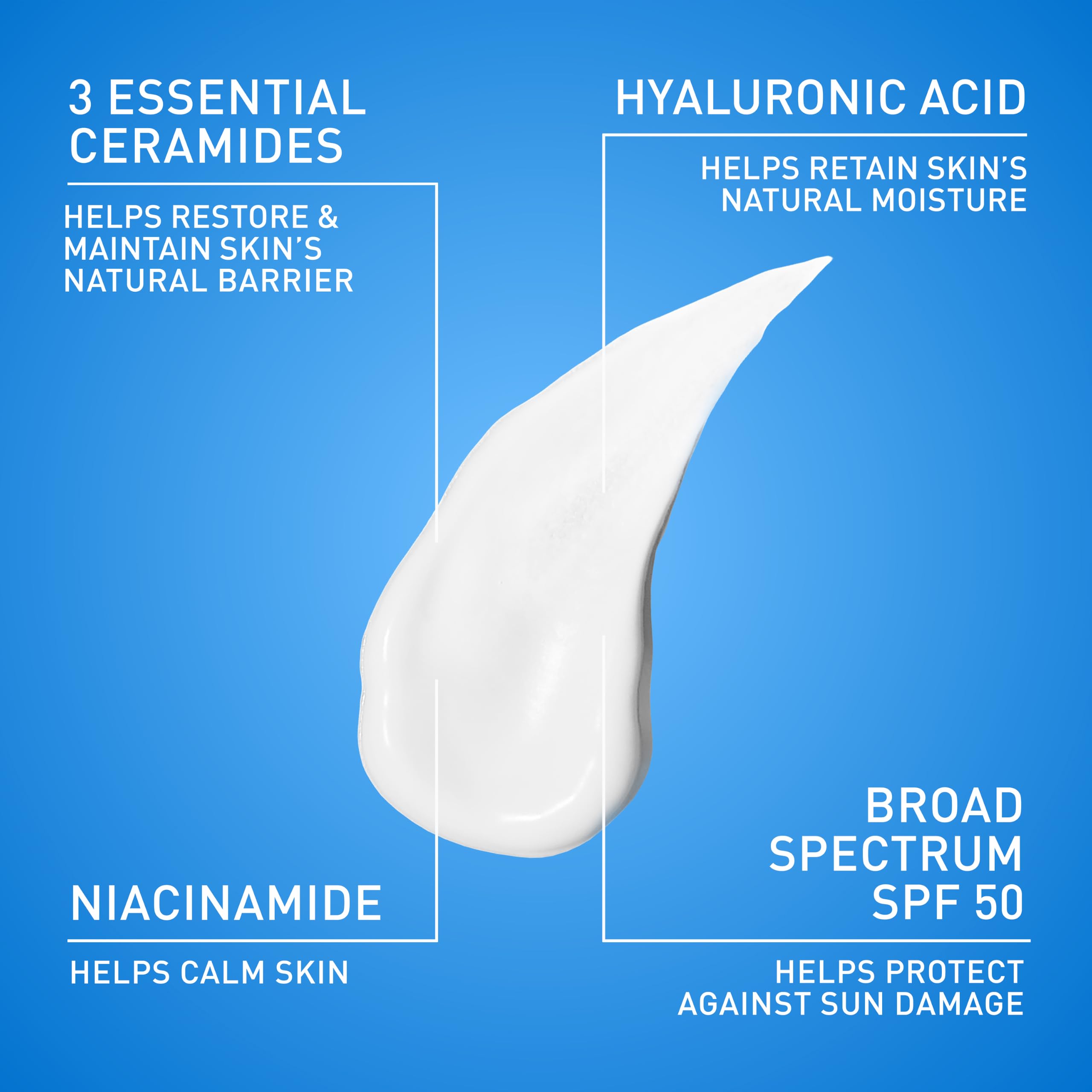 Amazon.com: CeraVe AM Facial Moisturizing Lotion SPF 50, Face