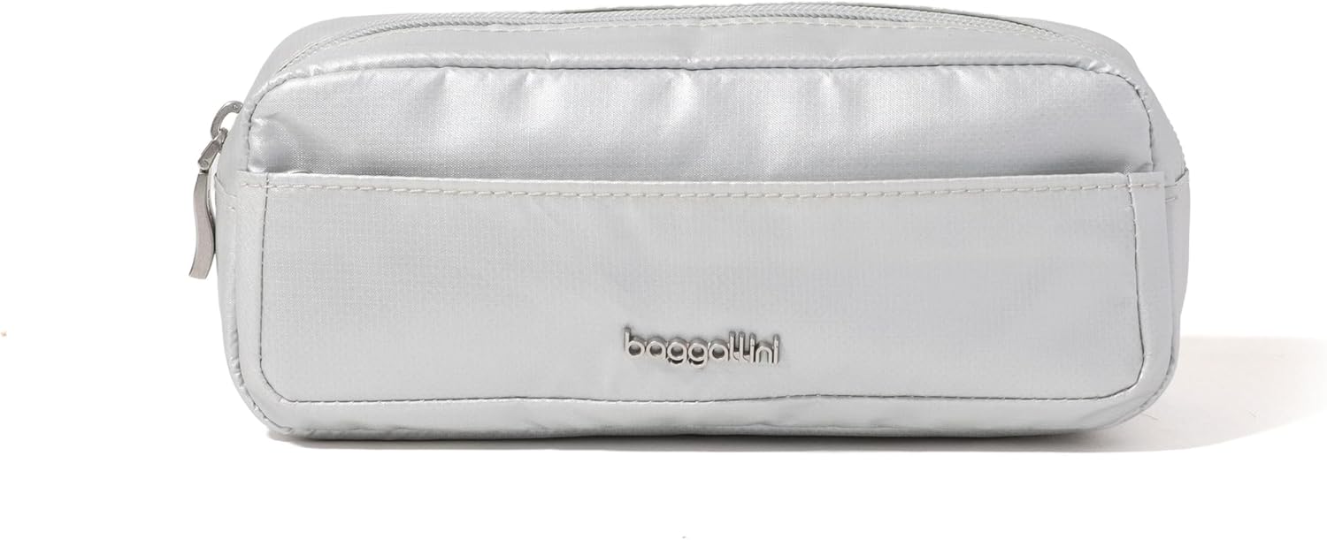 Long Pocket Cosmetic - Lightweight 7.8”x 3.1”x2.1” Makeup Bag - Travel Essentials Makeup Organizer