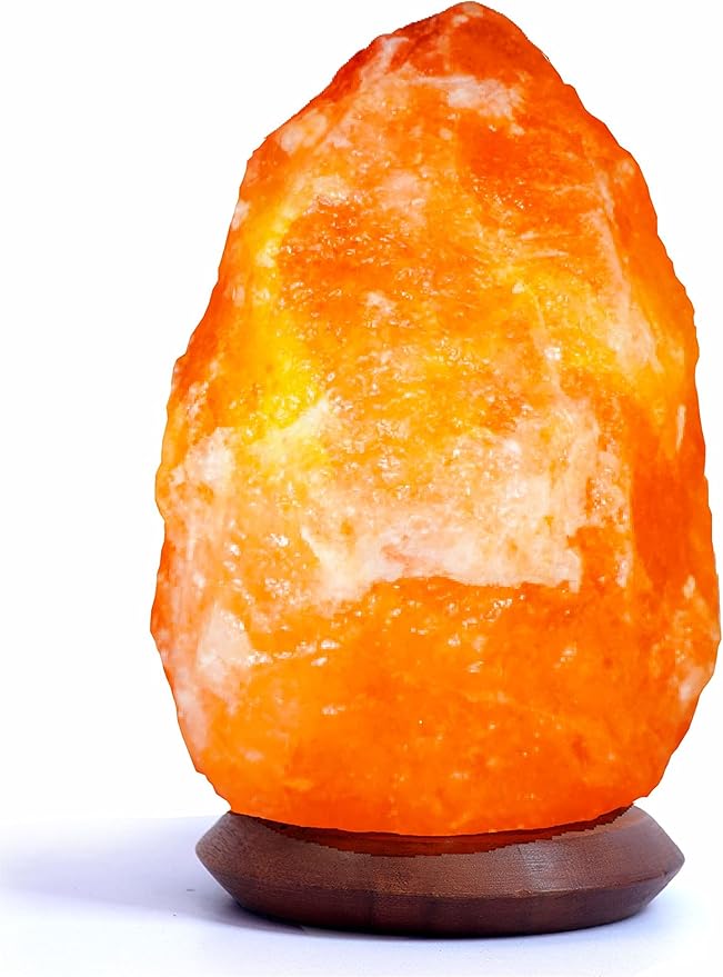 AGT Salzlampe Naturform (Salzsteinlampe bekannt als Himalaya Salz) aus der Salt Range Punjab