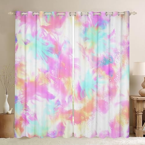 Miniatura 15 de Feelyou Cortinas educativas para niños, para dormitorio, colección ABC, números y formas, aprendizaje con aislamiento térmico, cortinas de ventana