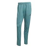 adidas Uomo Train Essentials 3-Stripes Training Pants, preloved Teal/Black