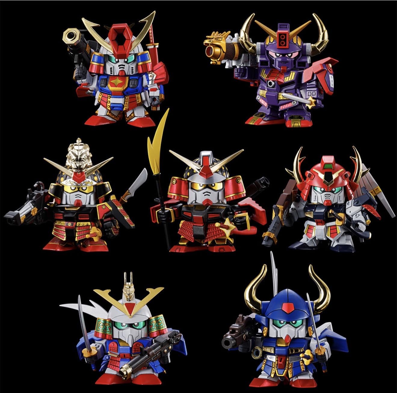 BB戦士、SDCS 7点セット Amazon | BANDAI SPIRITS(バンダイ スピリッツ) SDガンダムBB戦士 武者