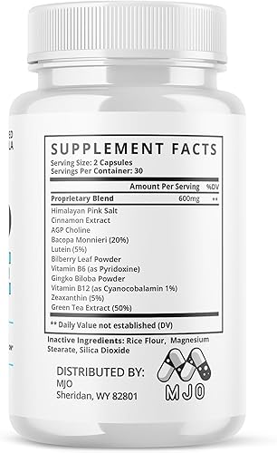 Miniatura 8 de Neuro Vance Capsules, pastillas oficiales NeuroVance con todos los ingredientes naturales, fórmula avanzada Neuro Vance óptima para la salud