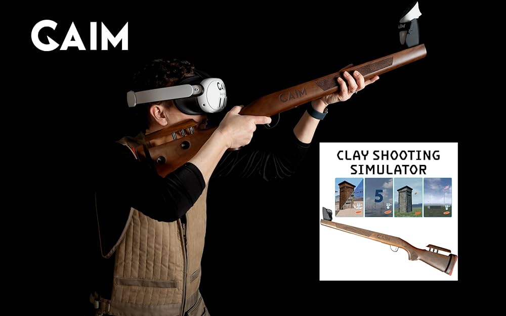Amazon.com: GAIM Clay Shooting VR Simulator (Adjustable Stock