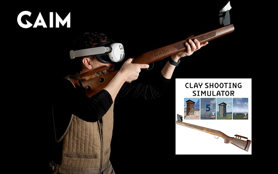 Amazon.com: GAIM Clay Shooting VR Simulator (Adjustable