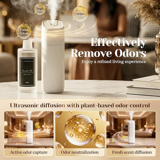 Difusor de Aceites Esenciales Sin Agua CoreFavor M60 Portátil miniatura 3