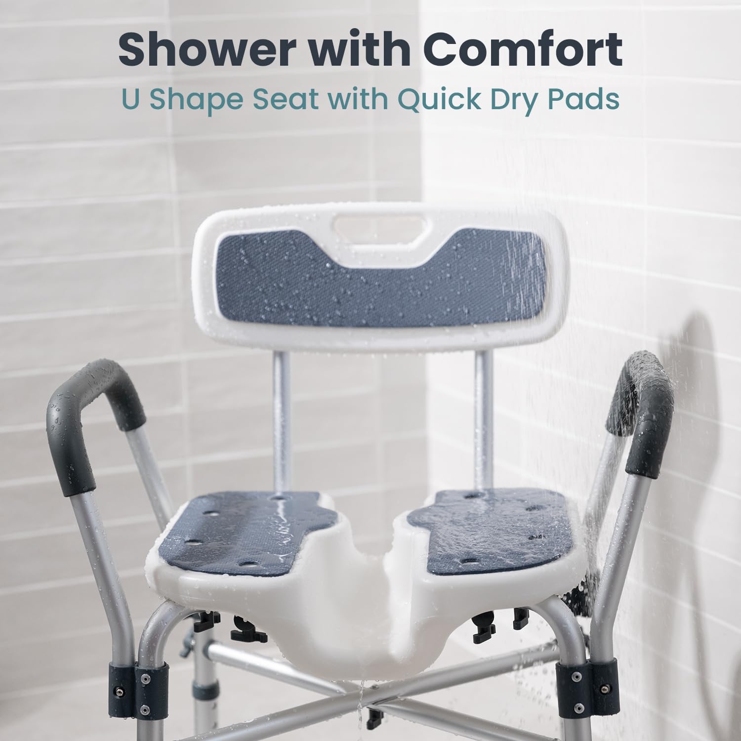 PELEGON Silla de Ducha - Asiento de Seguridad para baño - SCH2