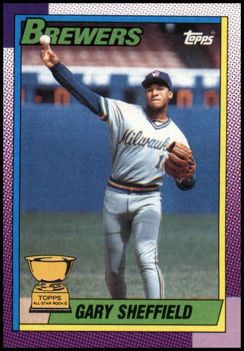 Amazon.com: 1990 Topps #718 Gary Sheffield NM-MT Brewers Baseball