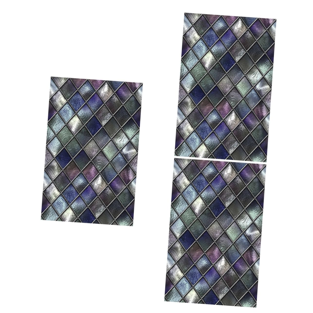 Film de fenetre auto-adhesif anti-UV et anti-eblouissement 3 pcs