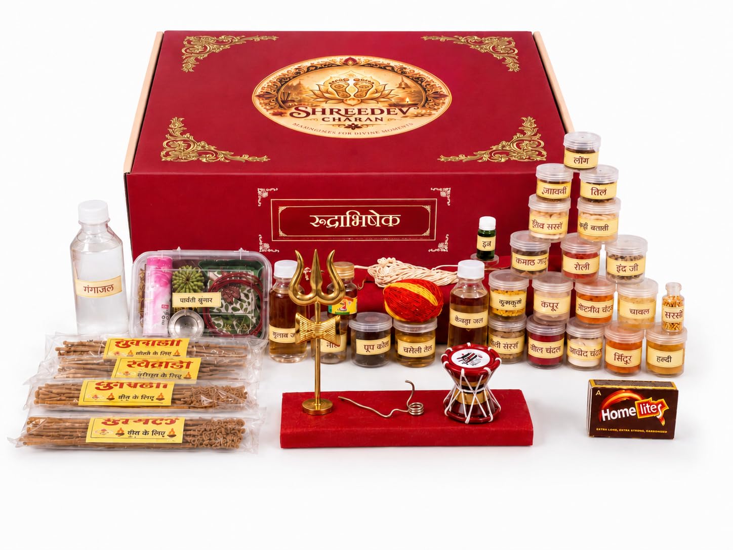 Rudrabhishek Pooja Kit Complete Puja Set | Shiva Abhishek Ritual, All-in-One Kit, For Home & Temple, Mahashivratri Ready, Includes Gangajal-image-18