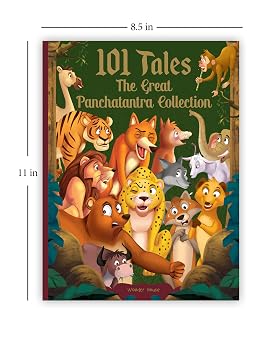 101 Tales The Great Panchatantra Collection - Collection Of Witty Moral Stories For Kids For Personality Development (Hardback) (Classic Tales from India)