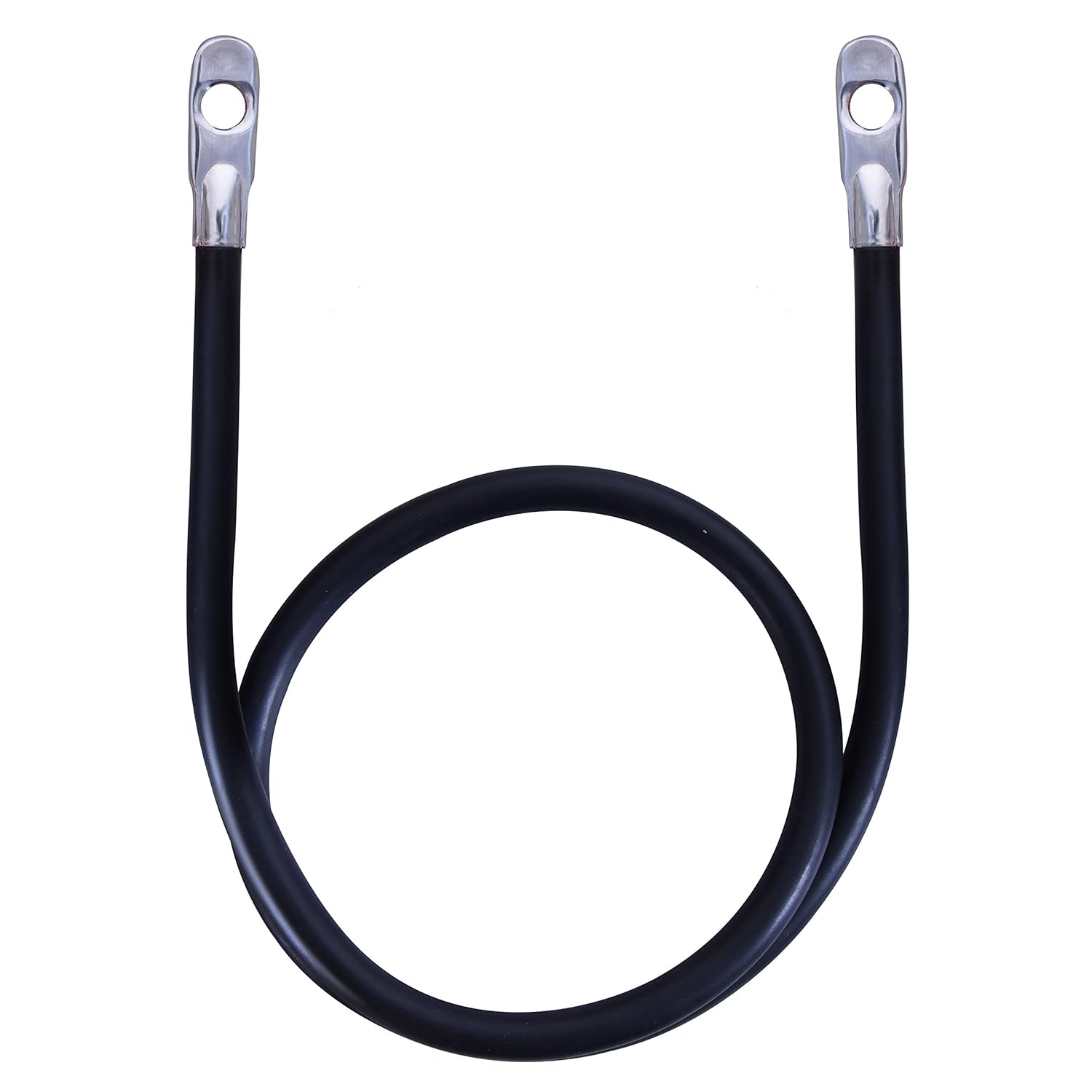 Hottest Sales TOPDC 4 Gauge 36-Inch Battery Inverter Cable All Copper Conductor Wire with 3/8 Ring Terminals (4 AWG x 36 Inches) Hottest Sales TOPDC 4 Gauge 36-Inch Battery Inverter Cable All Copper Conductor Wire with 3/8 Ring Terminals (4 AWG x 36 Inches)