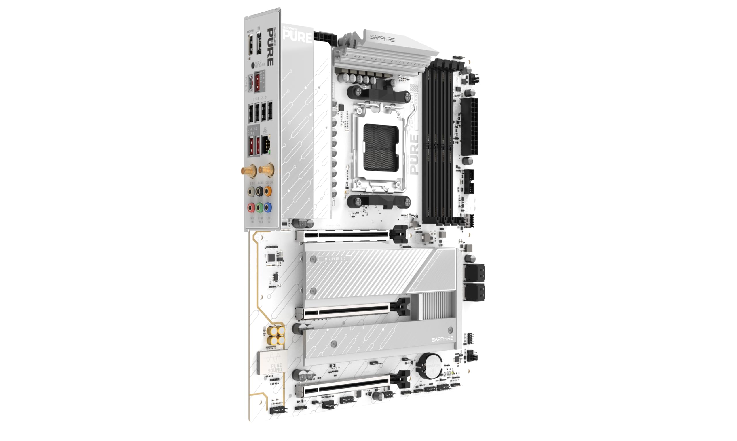 Sapphire Płyta główna AMD AM5 ATX Pure B850A WIFI7 52123-11-40G