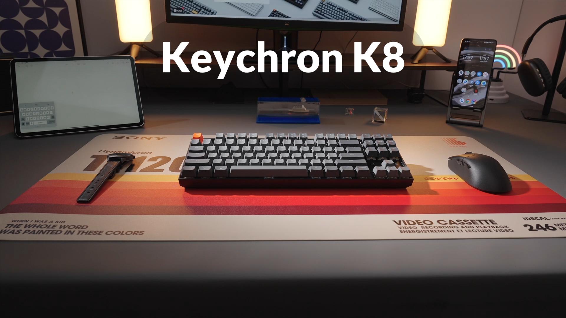 Amazon.com: Keychron K8 Tenkeyless Wireless Mechanical Keyboard