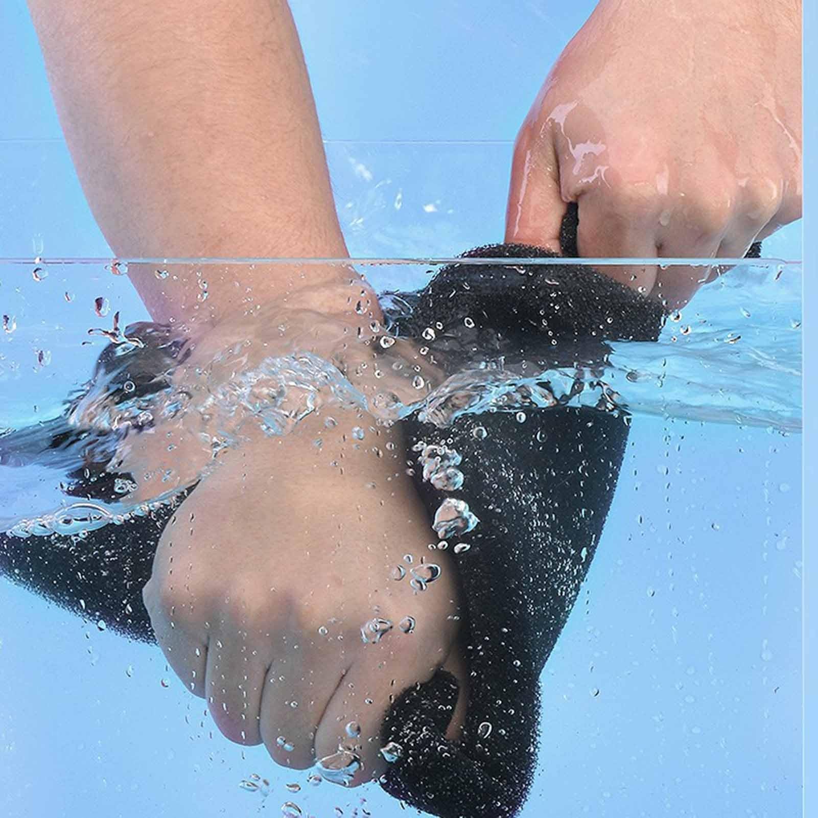 Filtres pour Aquarium, tampons filtrants en éponge Multicouches, Accessoires de Filtration pour Aquarium(M)