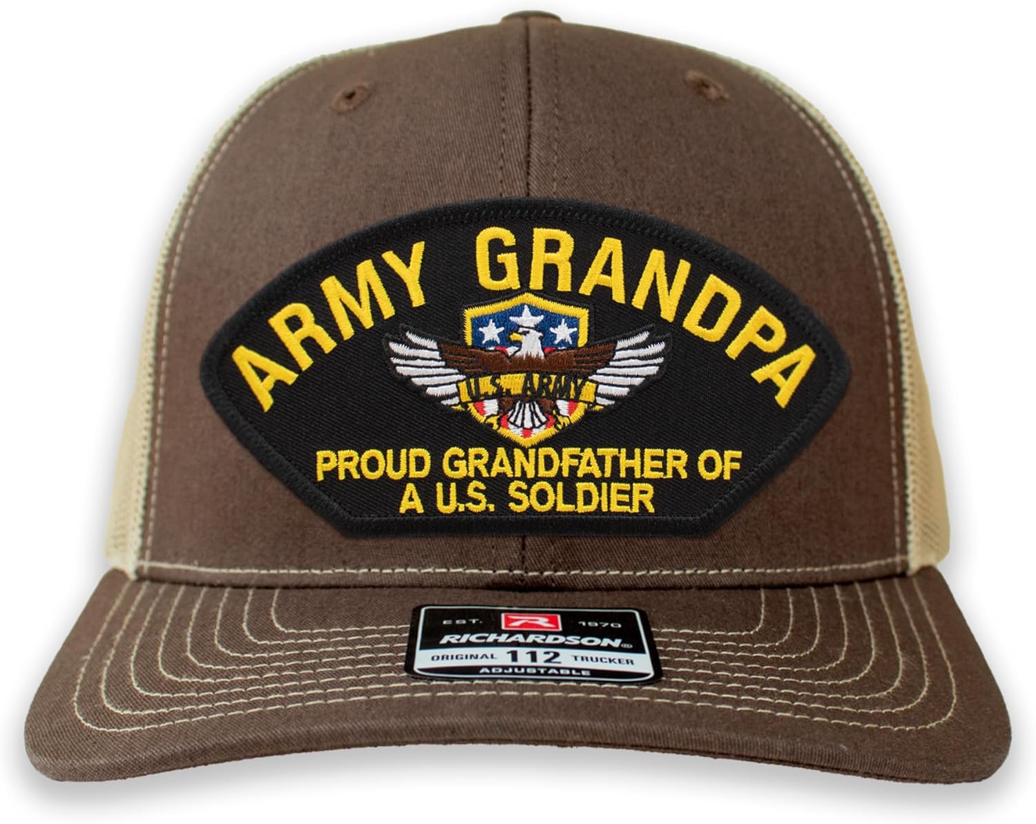 Army Grandpa - Proud Grandfather of a US Soldier Hat/Ballcap Adjustable One Size Fits Most