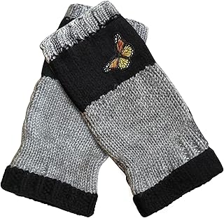 かわいい冬用手袋 - 暖かいニットハーフフィンガーミット、多用途ニット手袋 |女性 レディース 大人 ティーン 学生 通勤 旅行 アドベンチャー 家族でのお出かけ アウトドア 防寒アクセサリー