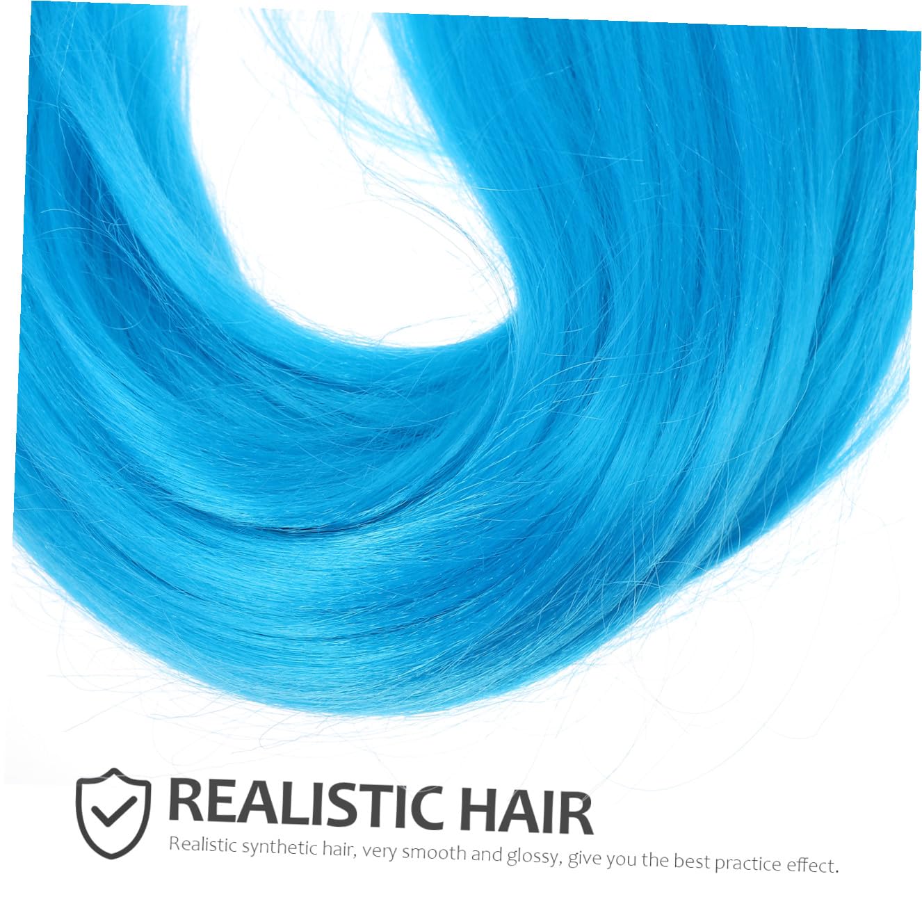 FRCOLOR Trainingskopf Für Friseure Perückenpuppe Mit Kunsthaar Friseurpuppe Zum Üben Von Haarstyling Und Flechten