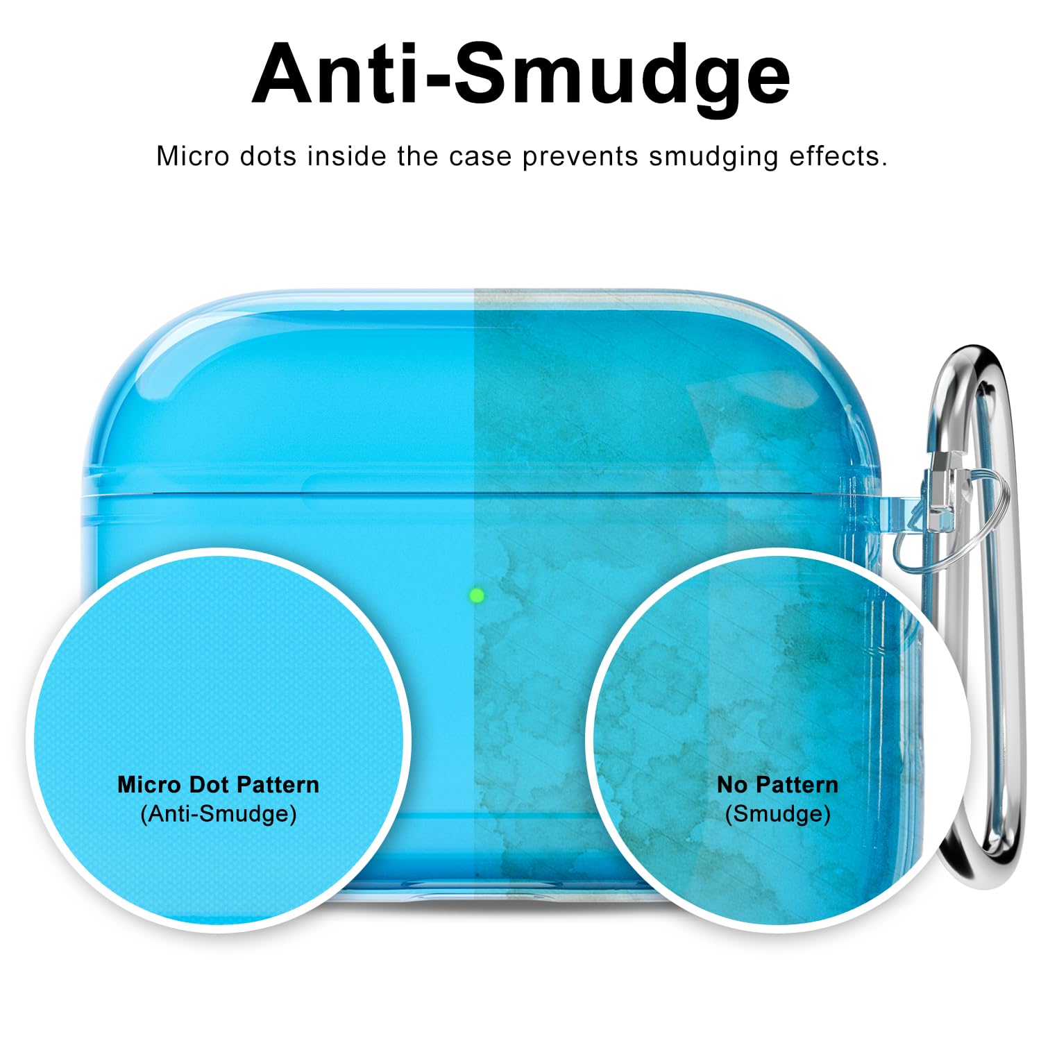 Svanove for Airpods 4 Case Clear Hard, Transparent Simple Cute Airpods 4th Generation Case with Keychain, Girly Y2k Aesthetic Trendy Airpods Cover Accessories for Women Girl, Neon Hot Pink — view 152