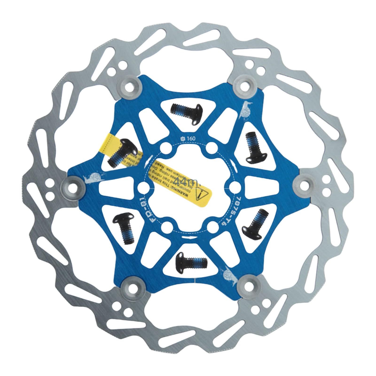 CAZSTYK Weight Heat Dissipation Bike Brake Disc Road Hydraulic Brakes Rotor for Enhancing Braking Efficiency Durability Floating Disc Brake Rotor